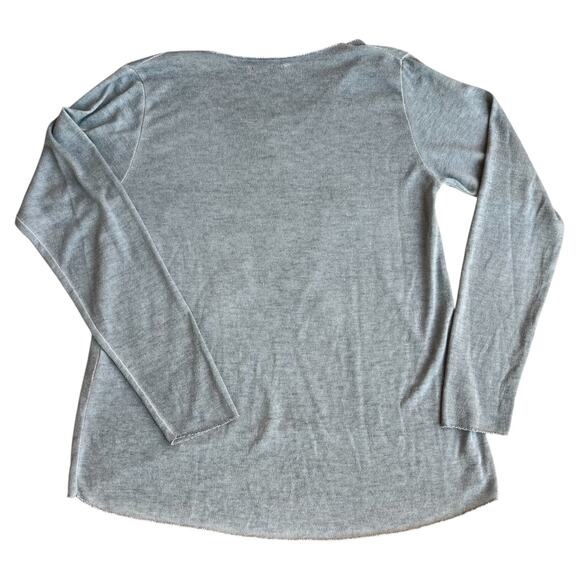 femme fatale Star 3D Stars Thin Hi-Lo Knit Top Sz S - Picture 6 of 7